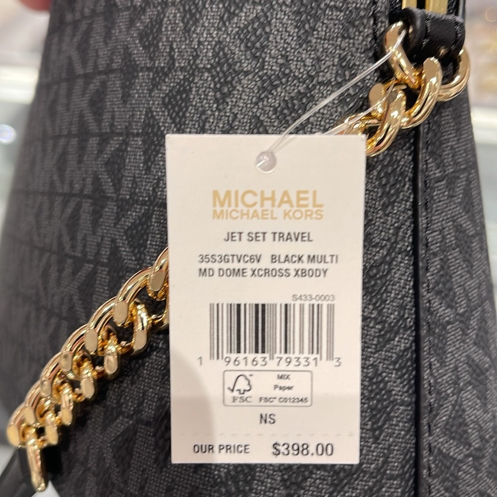 MICHAEL KORS
Jet Set Travel Medium Color-Block Signature Logo Dome Crossbody Bag - Picture 10 of 16